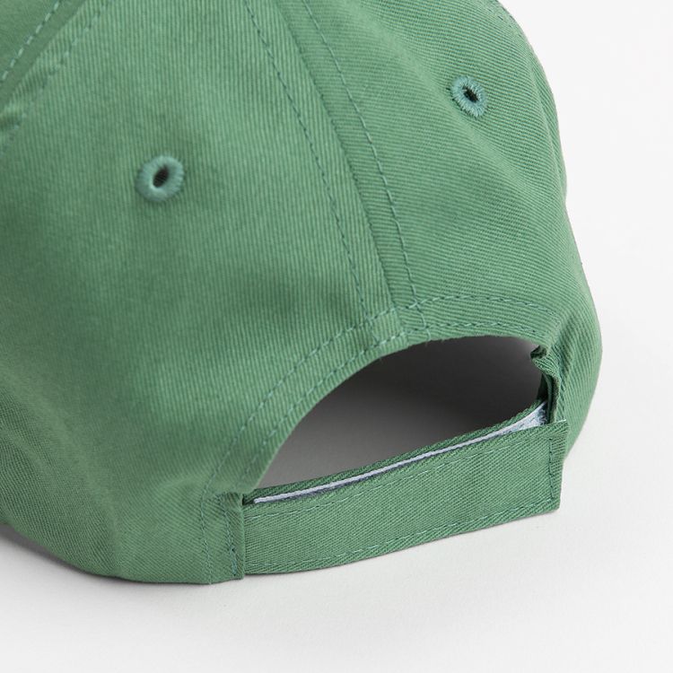 Green jockey hat with Bikers print