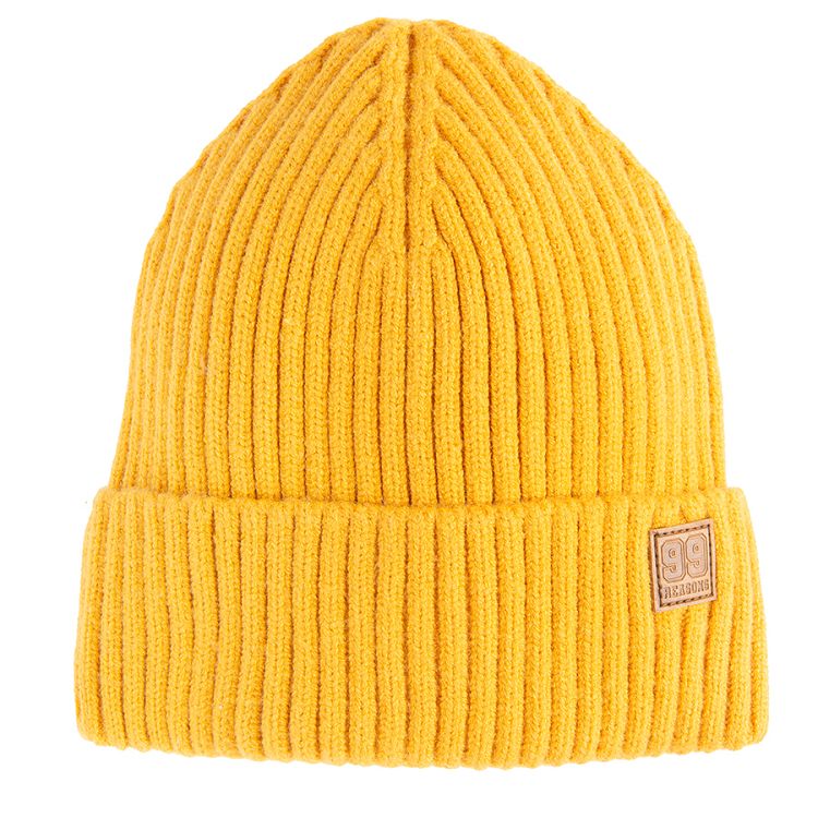 Yellow beaniehat