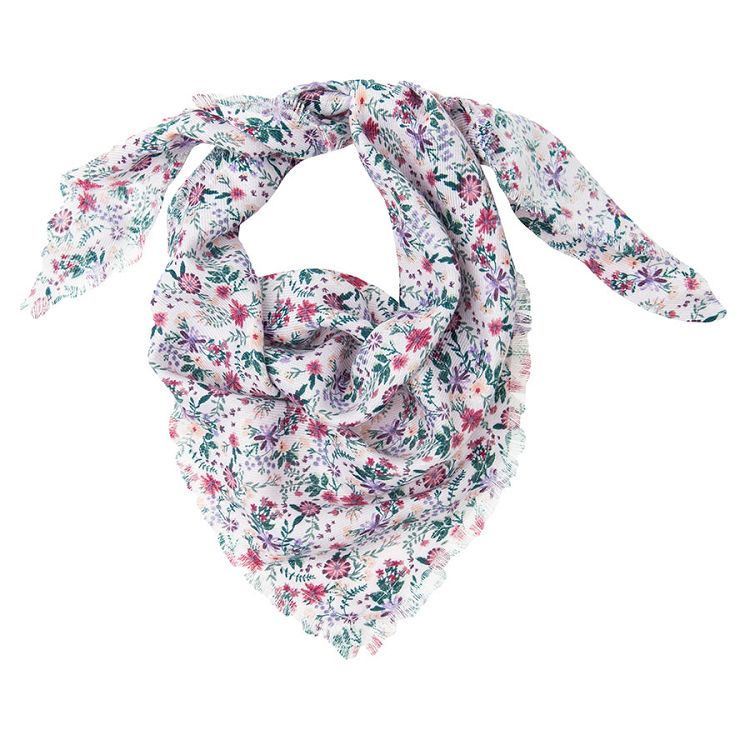 Floral neckerchief