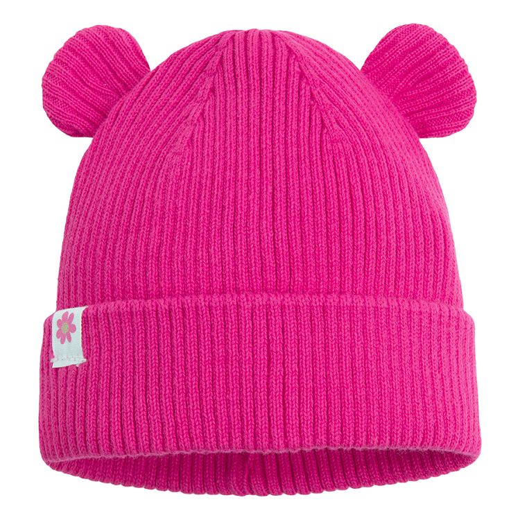 Fucshia cap