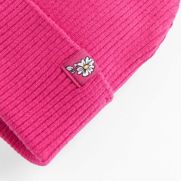 Fuchsia beanie