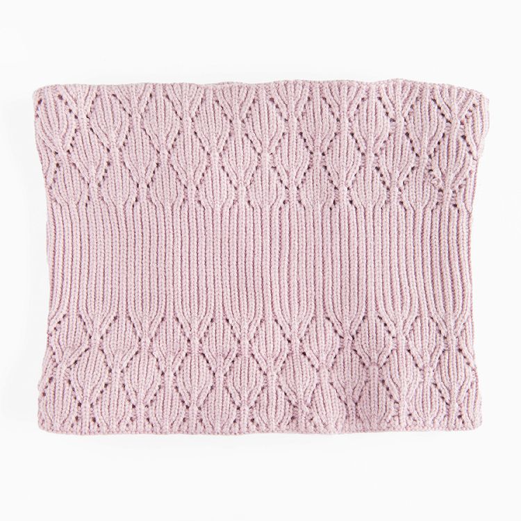 Pink tubescarf