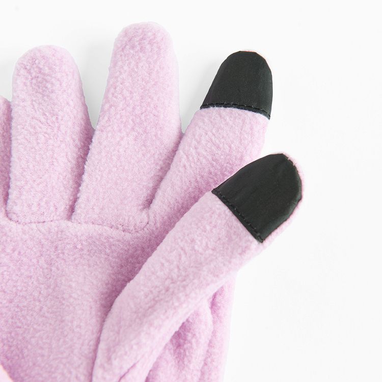 Purple gloves