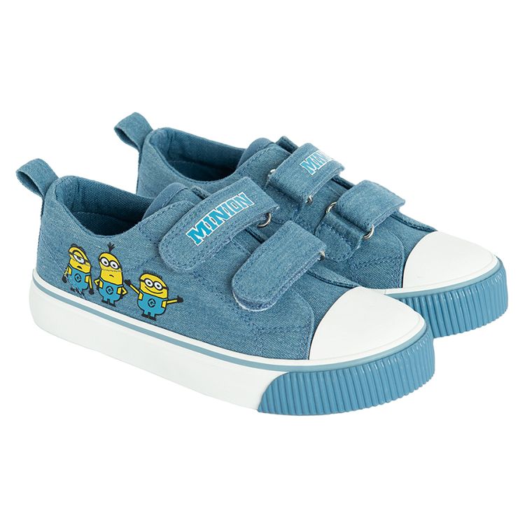 Minions denim canvas sneakers