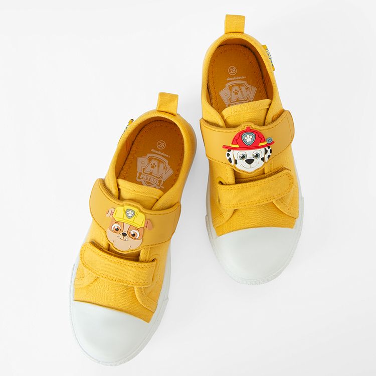 Paw Patrol sneakers with scratch