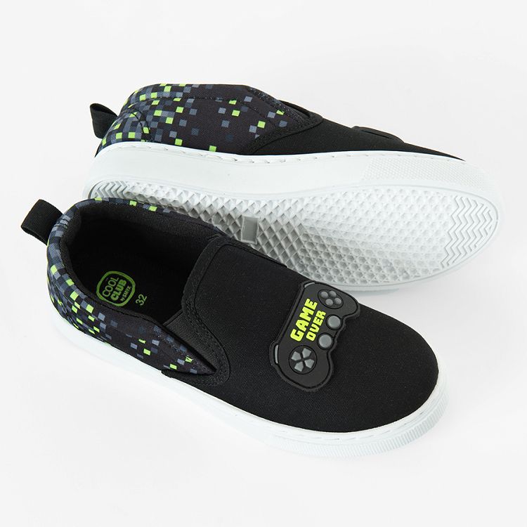 Playstation canvas slip on shoes