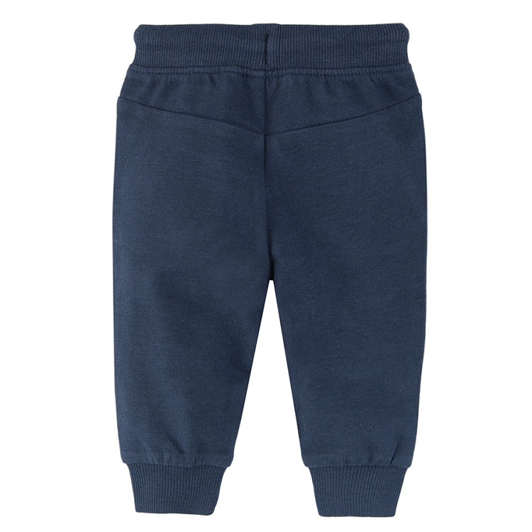 Navy blue jogging pants