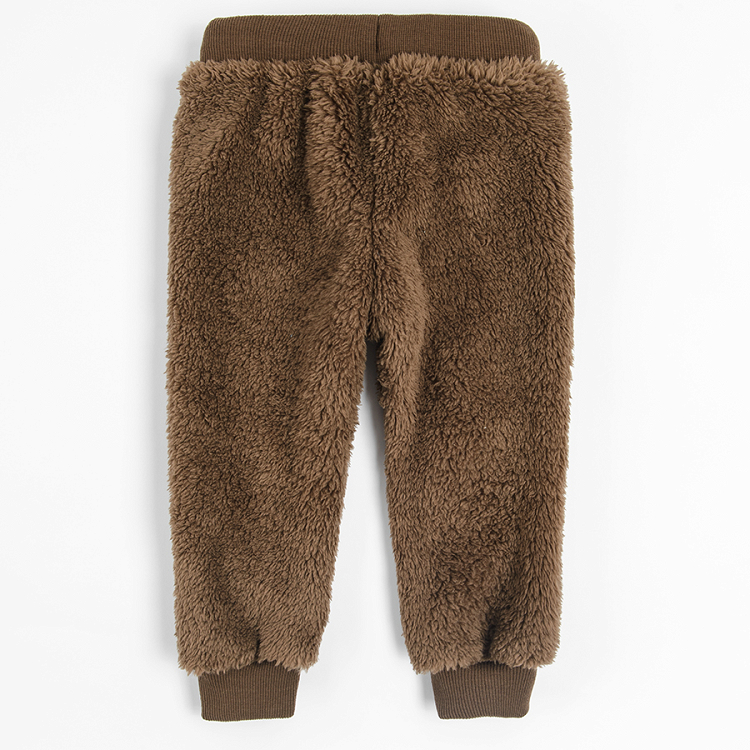 Brown jogging pants