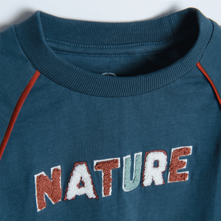 Turquoise Nature sweatshirt