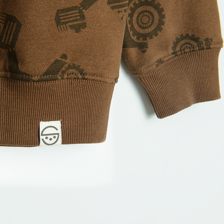 Brown trucks sweatshirt