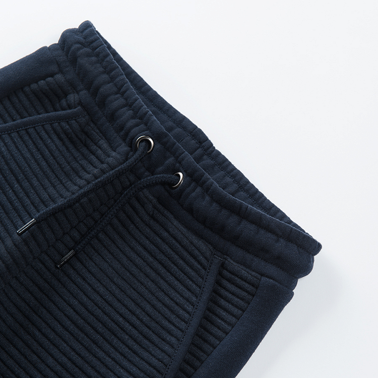 Navy blue jogging pants