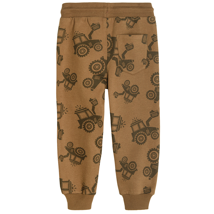 Brown trucks jogging pants