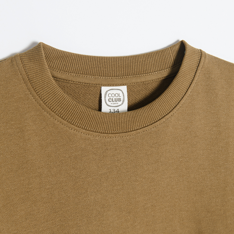 Khaki sweatshirt