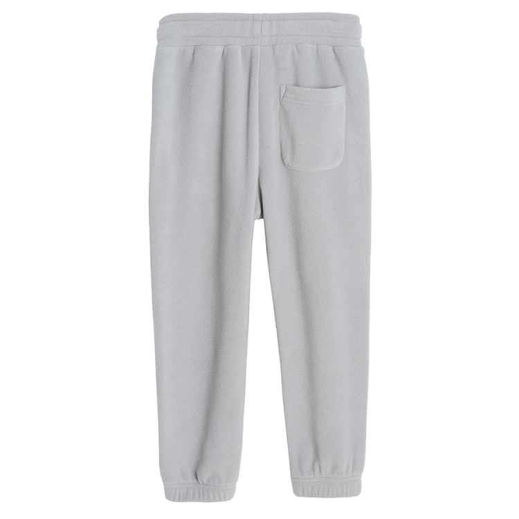 Grey jogging pants