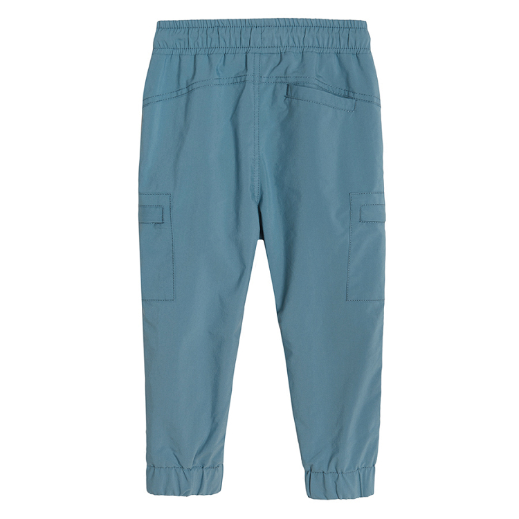 Blue cargo pants