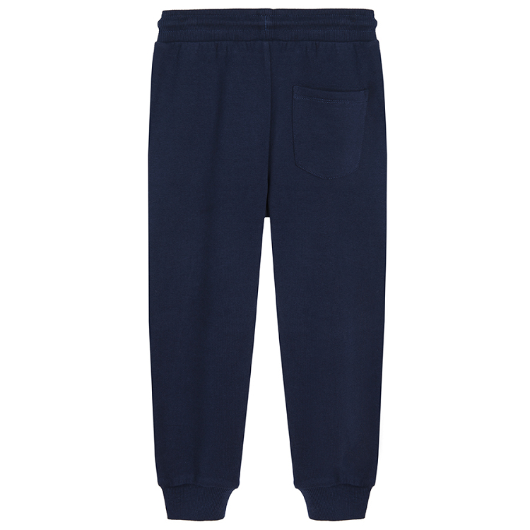 Navy blue jogging pants