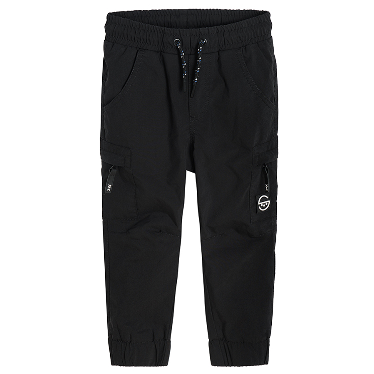 Black cargo pants