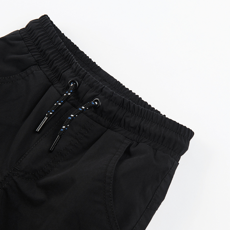 Black cargo pants