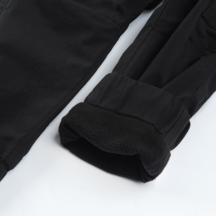 Black cargo pants