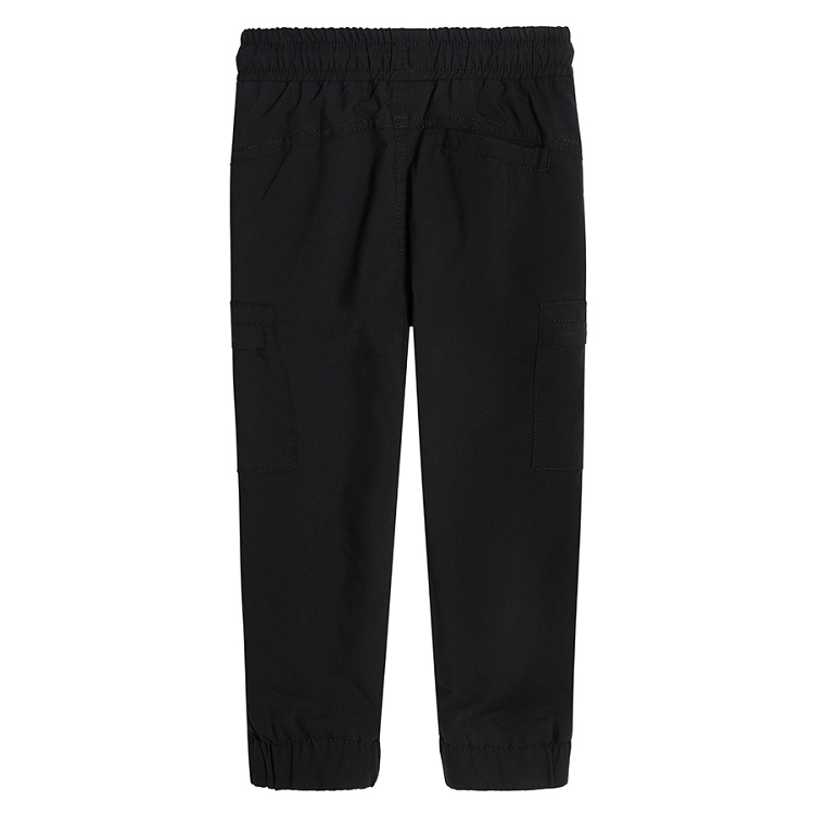 Black cargo pants