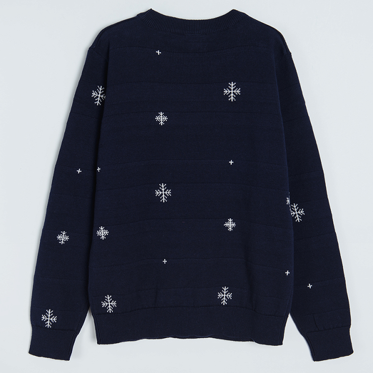 Navy blue Christmas jumper