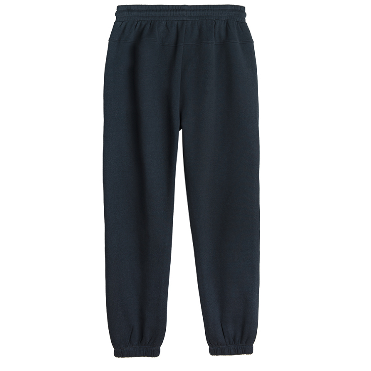 Navy blue jogging pants