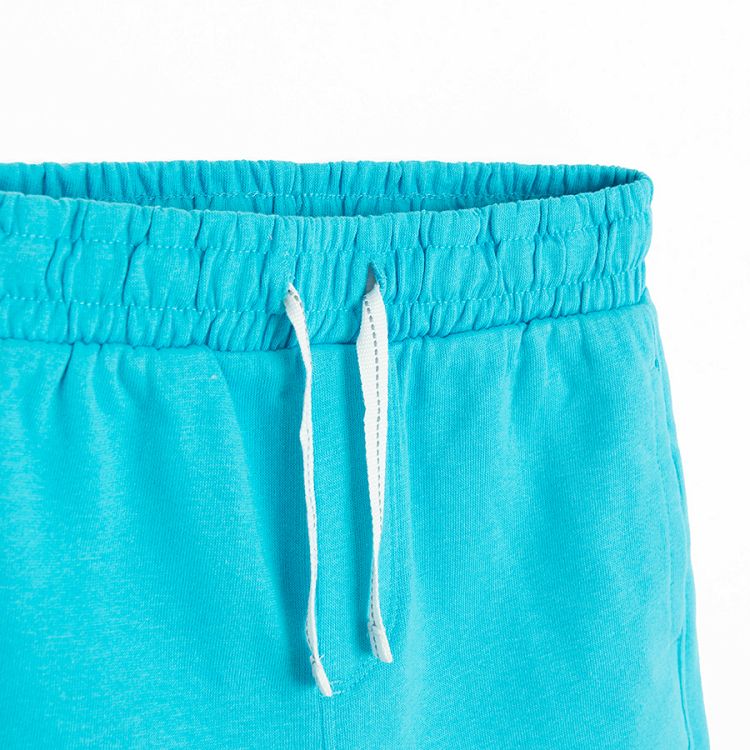 Light blue shorts