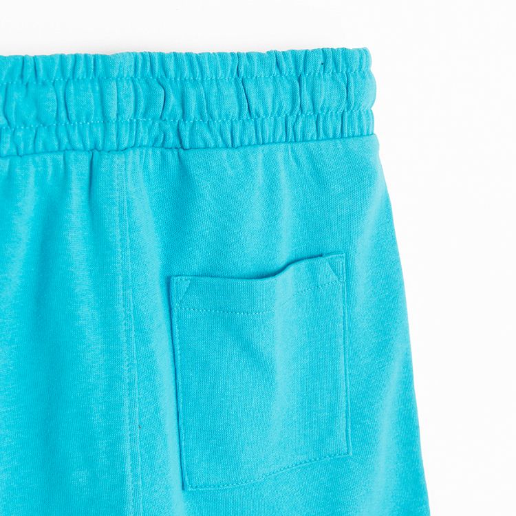 Light blue shorts