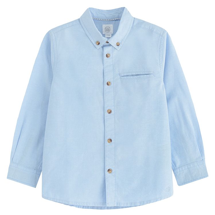 Blue long sleeve shirt