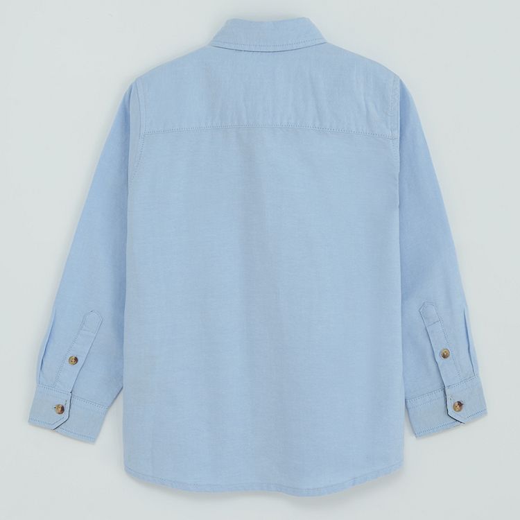 Blue long sleeve shirt