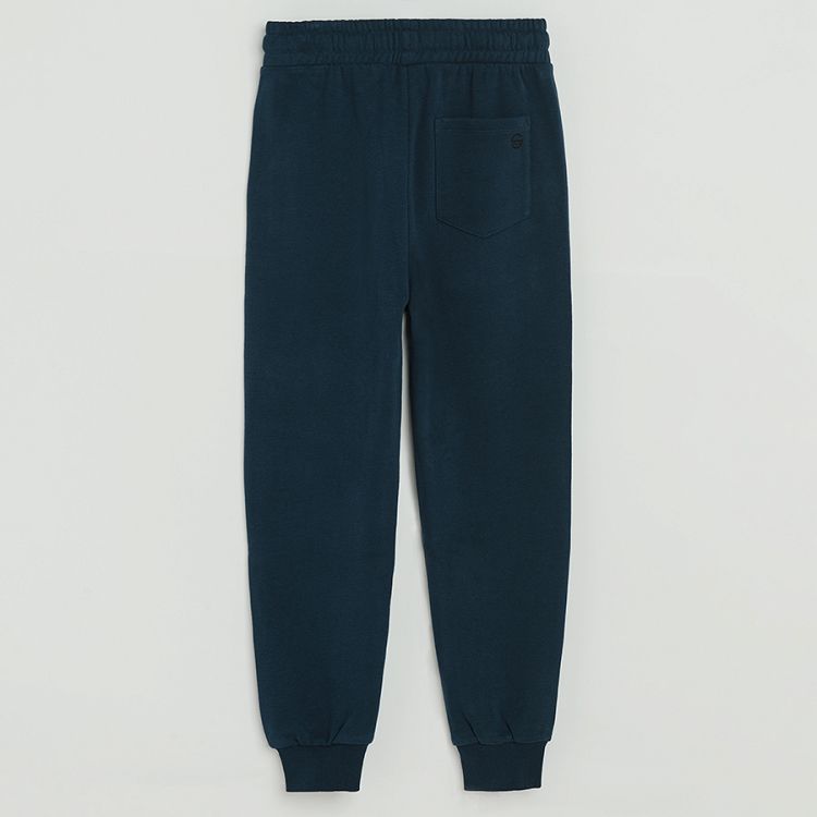 Dark blue jogging pants