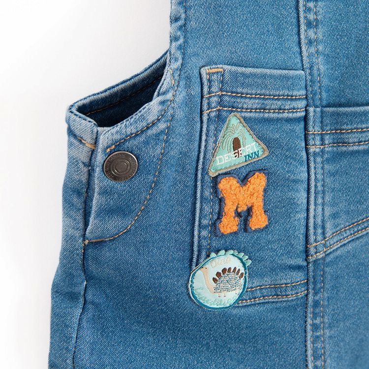 Denim pants dungaree