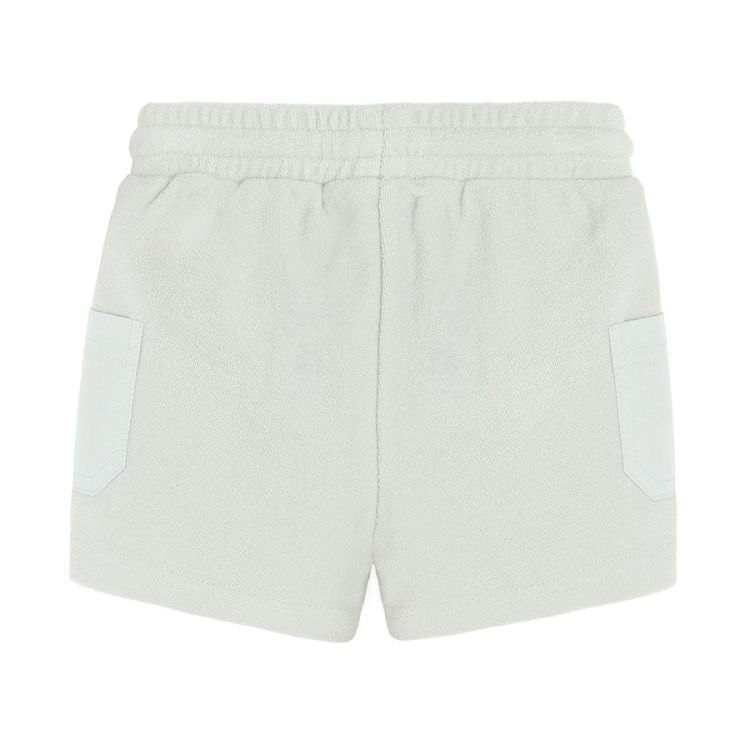 Light grey shorts with side pockets