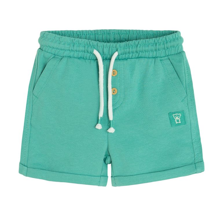 Green and lilac shorts with cord- 2 pack