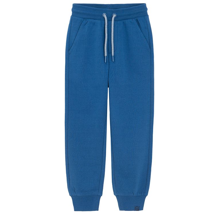 Blue and red sweatpants with cord- 2 pack