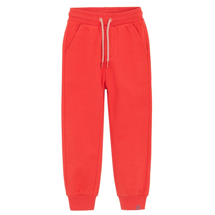 Blue and red sweatpants with cord- 2 pack