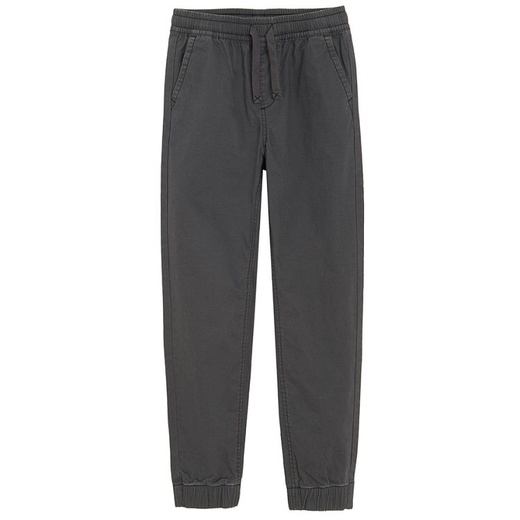 Dark grey sweapants with cord