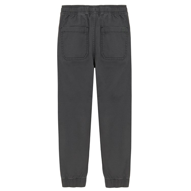 Dark grey sweapants with cord