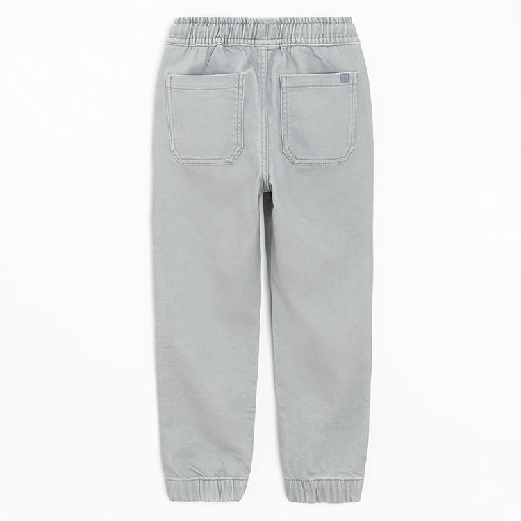 Grey sweatpants with cord