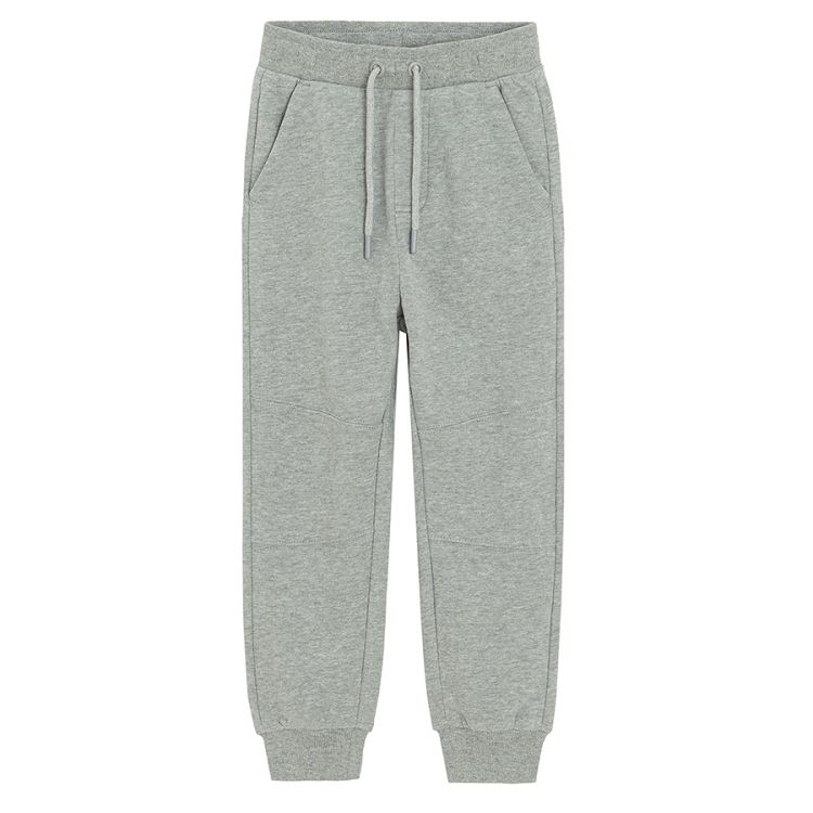 Grey sweatpants with cord