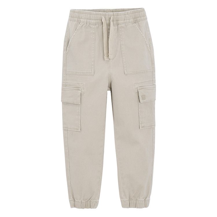 Cargo type pants with cord