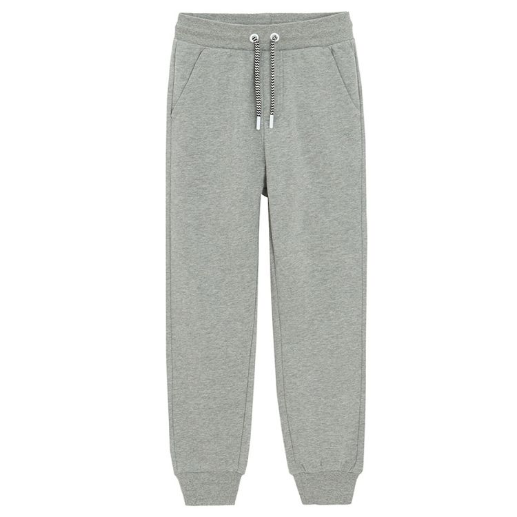 Grey and black sweatpants with cord- 2 pack