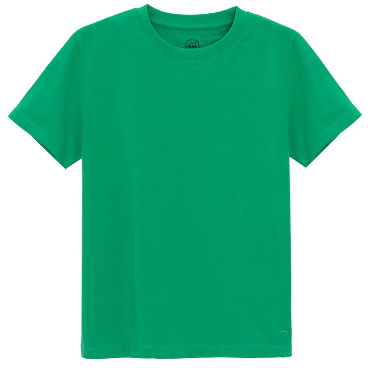 Green short sleeve T-shirt