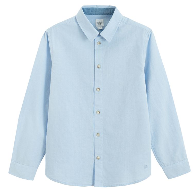 Light blue long sleeve button down shirt