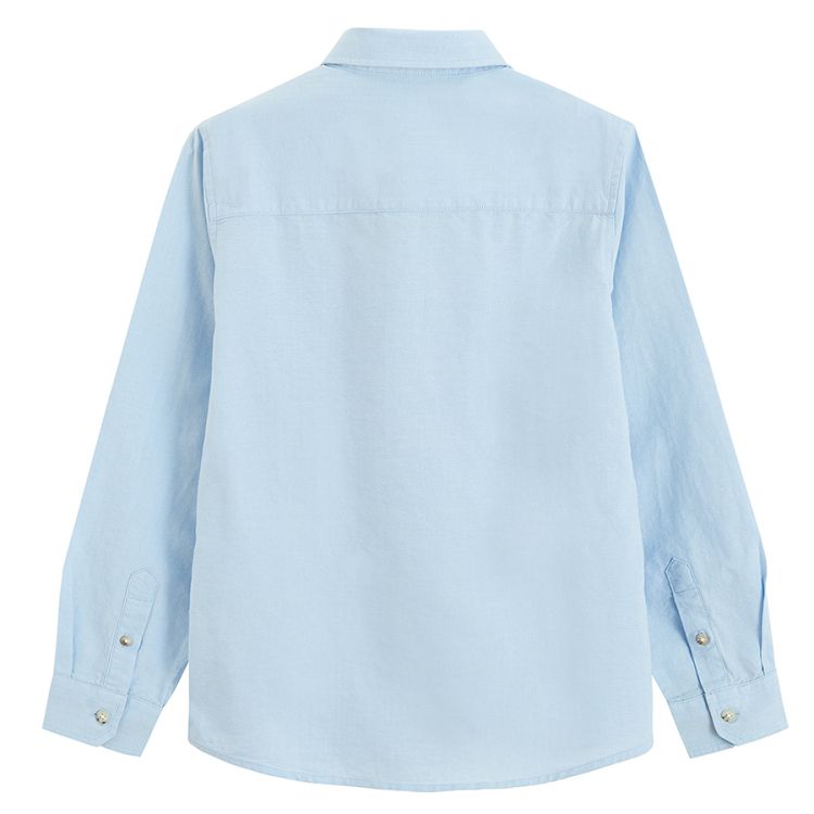 Light blue long sleeve button down shirt