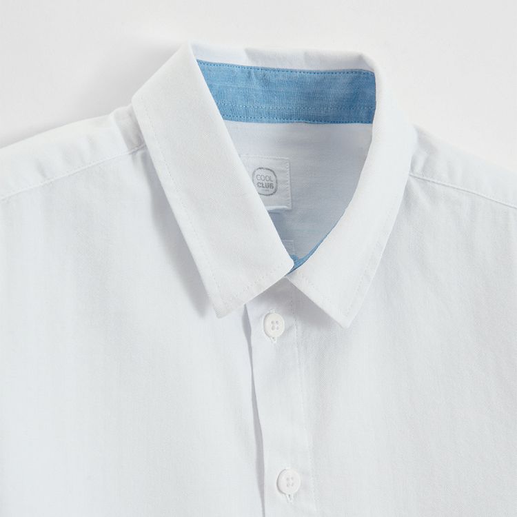 White button down shirt