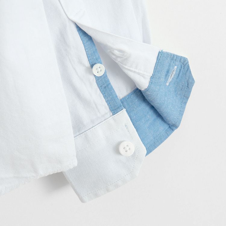 White button down shirt