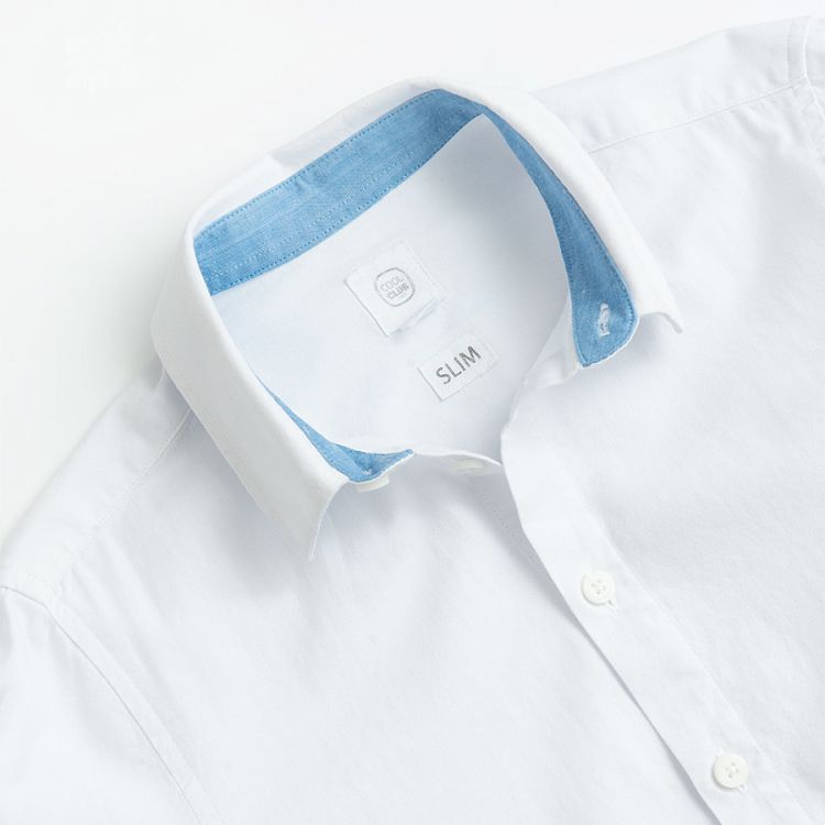 White button down shirt