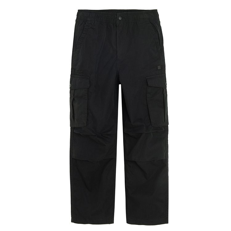 Black chinos with elstic waist