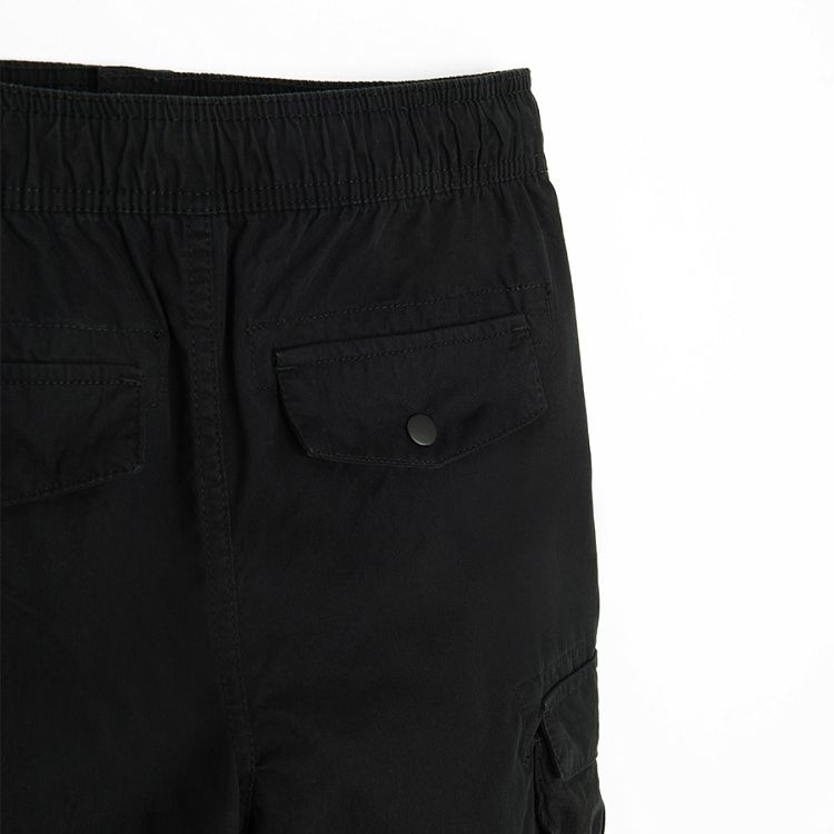 Black chinos with elstic waist